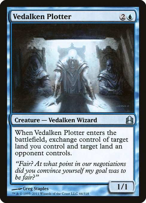 Vedalken Plotter - Commander 2011 Uncommon Card