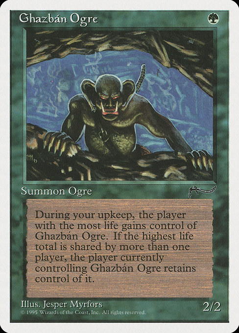Ghazbán Ogre - Chronicles Common Card