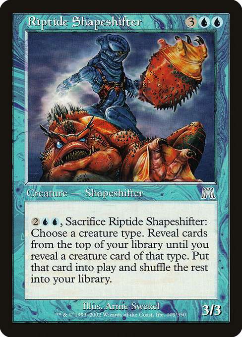 Riptide Shapeshifter - Onslaught Uncommon Card