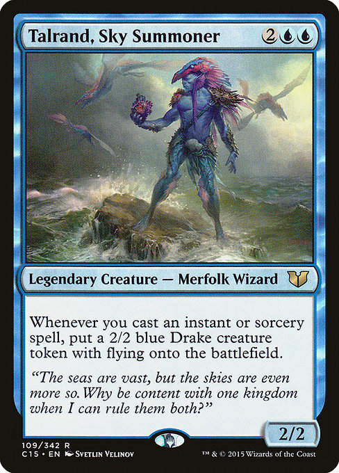Talrand, Sky Summoner - Commander 2015 Rare Card
