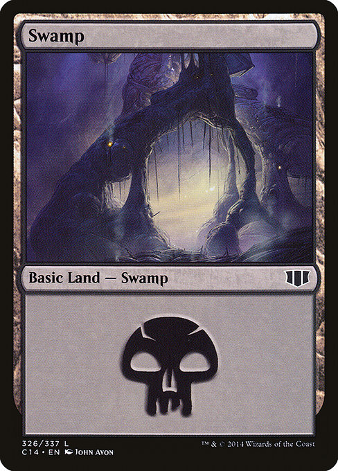 Swamp - Commander 2014 Common Card