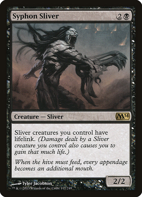 Syphon Sliver - Magic 2014 Rare Card