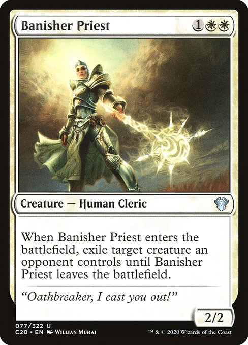 Banisher Priest - Commander 2020 Uncommon Card