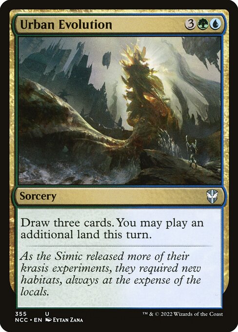 Urban Evolution - New Capenna Commander Uncommon Card