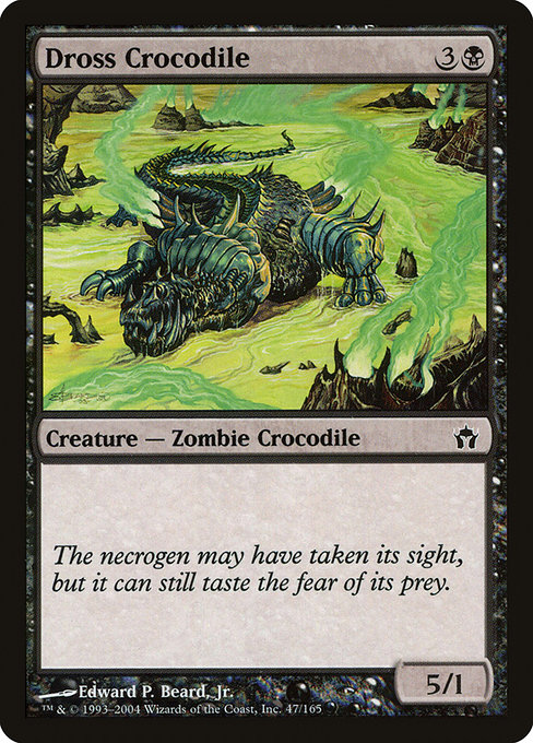 Dross Crocodile - Fifth Dawn Common Card