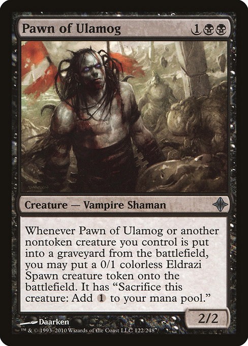 Pawn of Ulamog - Rise of the Eldrazi Uncommon Card