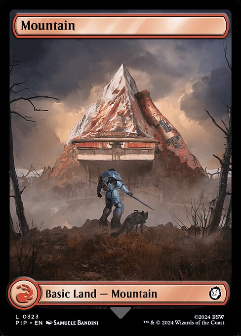 Mountain - Fallout Common Card