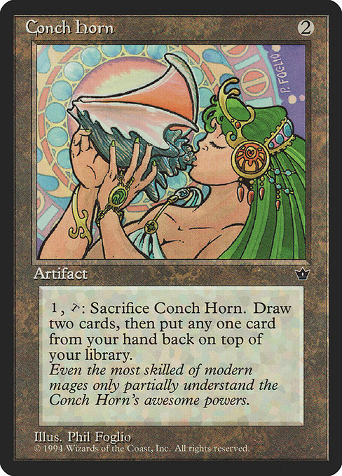 Conch Horn - Fallen Empires Rare Card