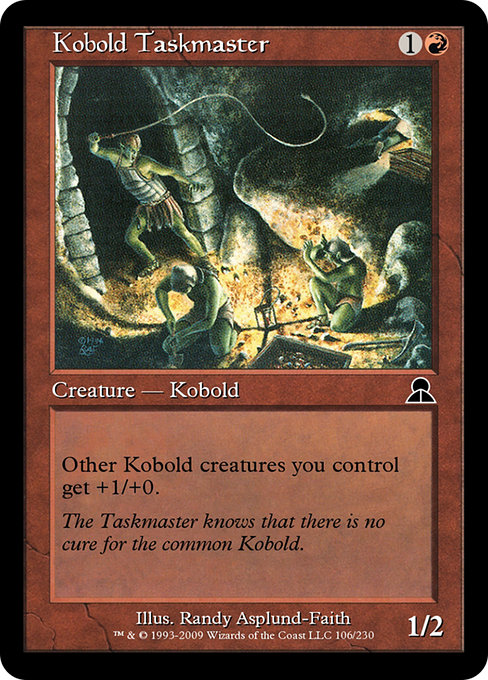 Kobold Taskmaster - Masters Edition III Common Card