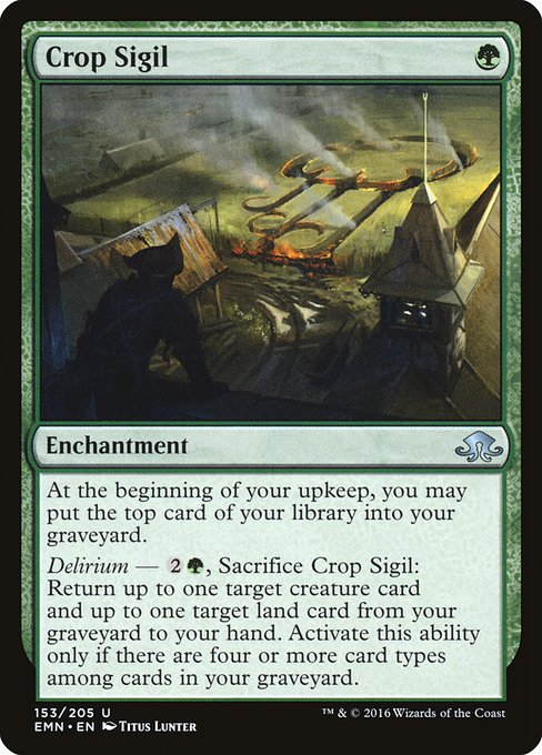 Crop Sigil - Eldritch Moon Uncommon Card