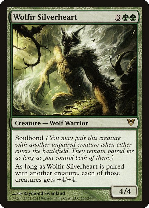 Wolfir Silverheart - Avacyn Restored Rare Card