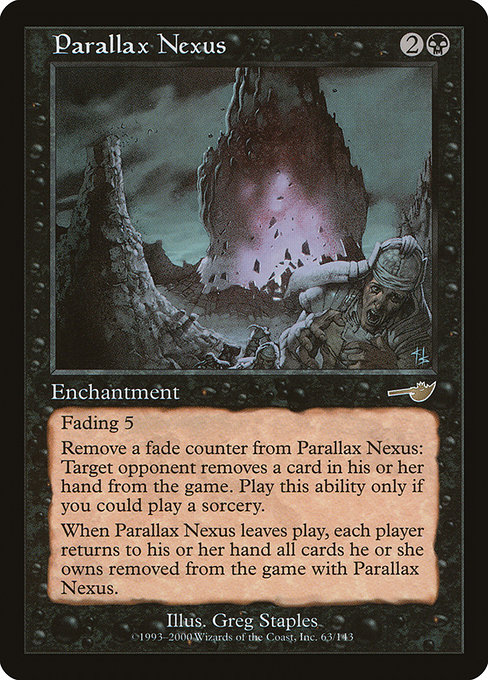 Parallax Nexus - Nemesis Rare Card
