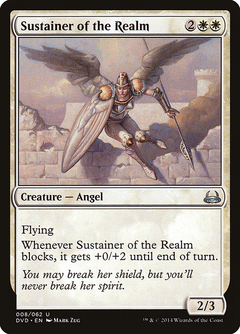 Sustainer of the Realm - Duel Decks Anthology: Divine vs. Demonic Uncommon Card
