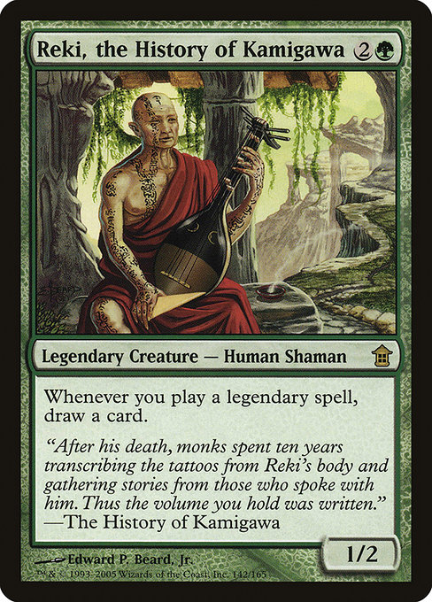 Reki, the History of Kamigawa - Saviors of Kamigawa Rare Card