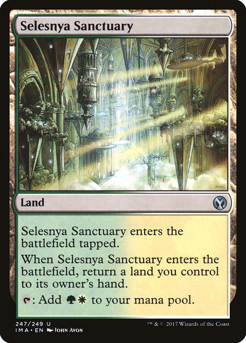 Selesnya Sanctuary - Iconic Masters Uncommon Card