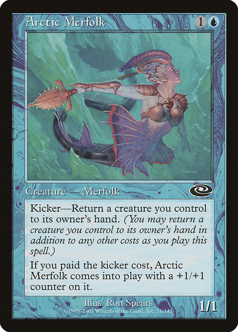Arctic Merfolk - Planeshift Common Card