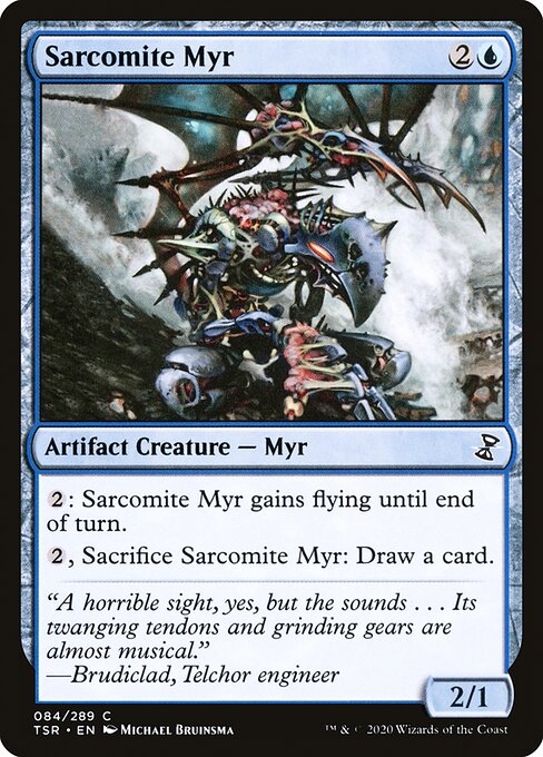 Sarcomite Myr - Time Spiral Remastered Common Card