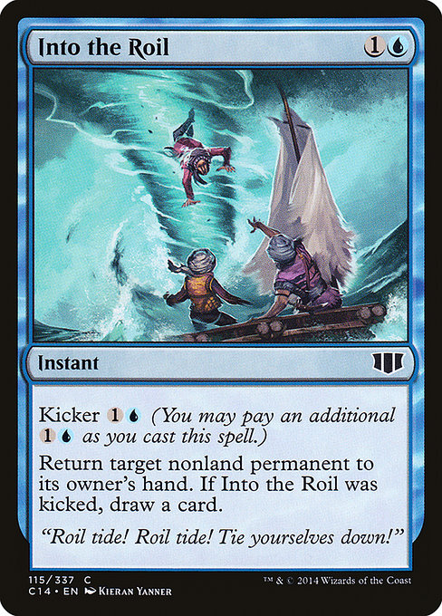 Into the Roil - Commander 2014 Common Card