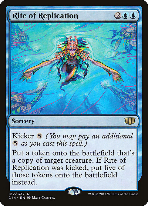 Rite of Replication - Commander 2014 Rare Card
