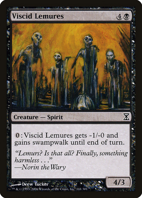 Viscid Lemures - Time Spiral Common Card