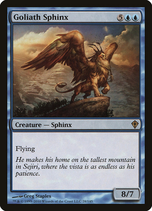 Goliath Sphinx - Worldwake Rare Card