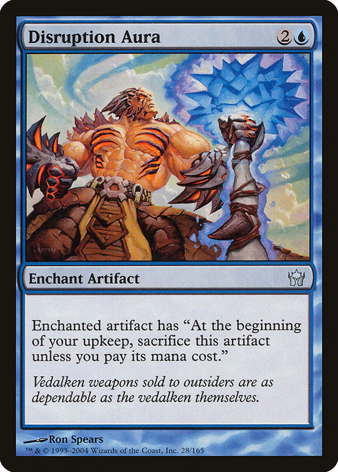 Disruption Aura - Fifth Dawn Uncommon Card