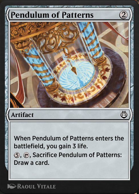 Pendulum of Patterns - Kaladesh Remastered Common Card