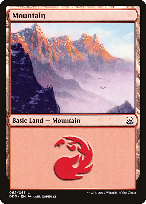Mountain - Duel Decks: Mind vs. Might Common Card