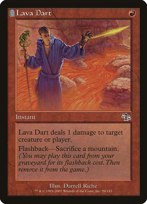 Lava Dart - Judgment Common Card