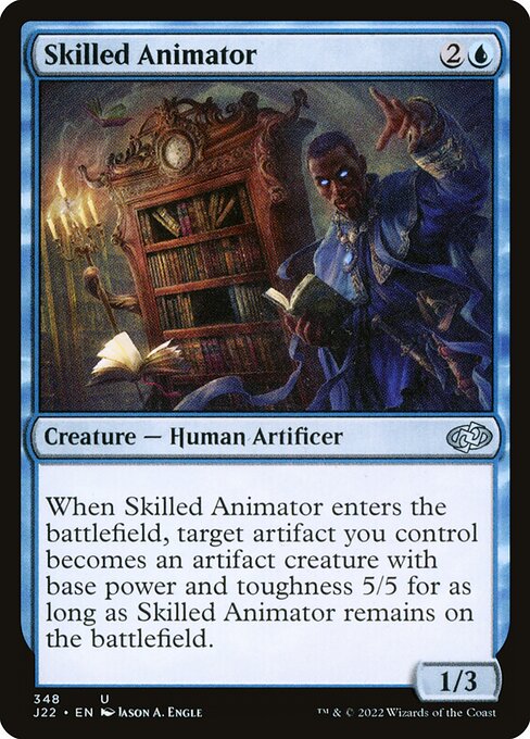 Skilled Animator - Jumpstart 2022 Uncommon Card