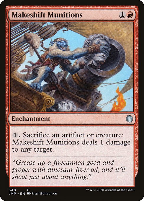 Makeshift Munitions - Jumpstart Uncommon Card