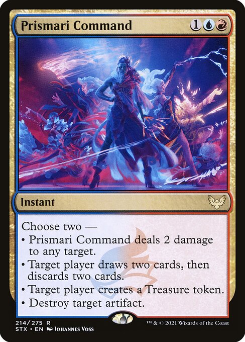 Prismari Command - Strixhaven: School of Mages Rare Card