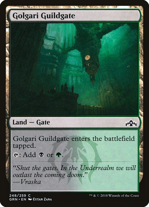 Golgari Guildgate - Guilds of Ravnica Common Card