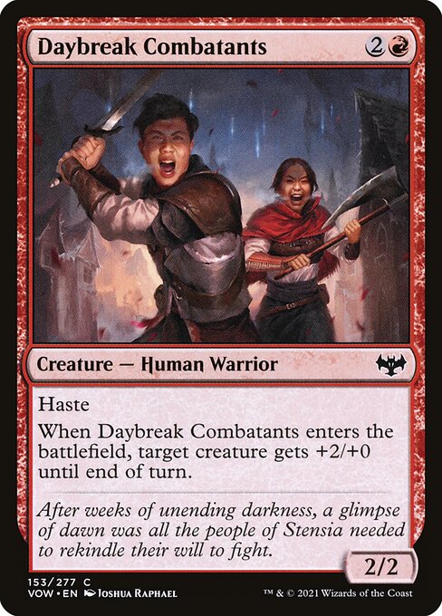 Daybreak Combatants - Innistrad: Crimson Vow Common Card