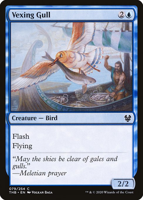 Vexing Gull - Theros Beyond Death Common Card