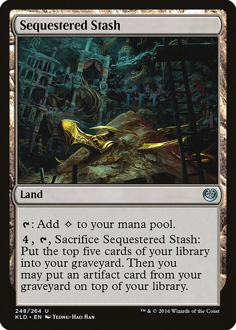 Sequestered Stash - Kaladesh Uncommon Card