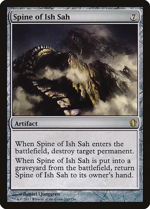 Spine of Ish Sah - Commander 2013 Rare Card