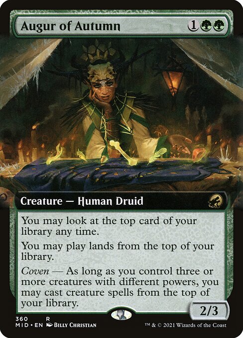 Augur of Autumn - Innistrad: Midnight Hunt Rare Card