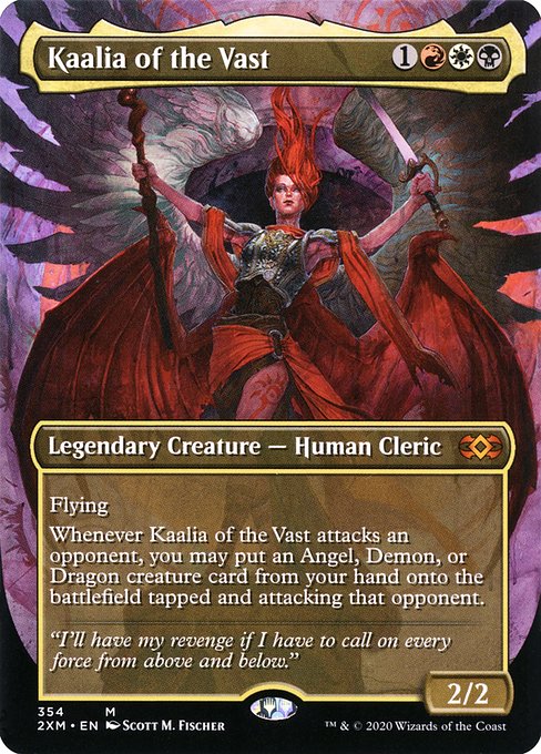 Kaalia of the Vast - Double Masters Mythic Card