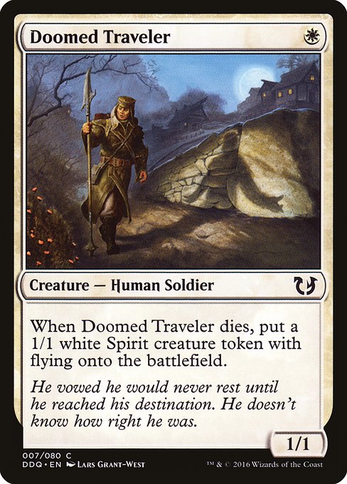 Doomed Traveler - Duel Decks: Blessed vs. Cursed Common Card