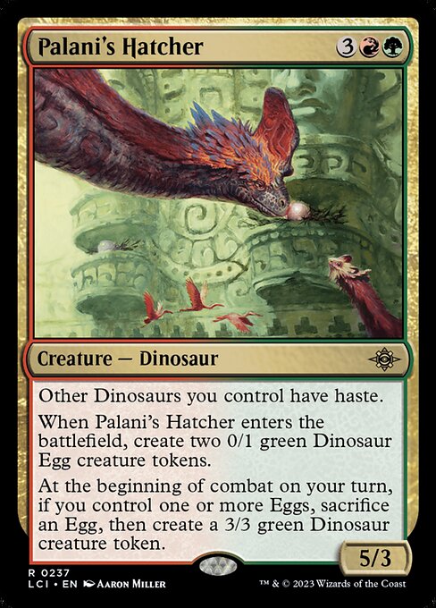 Palani's Hatcher - The Lost Caverns of Ixalan Rare Card