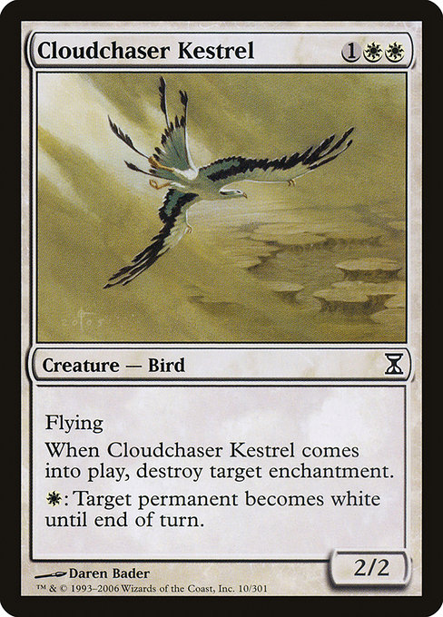 Cloudchaser Kestrel - Time Spiral Common Card