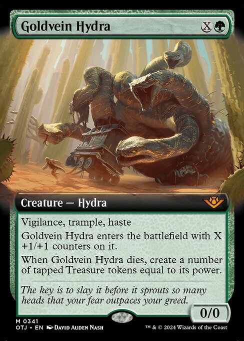 Goldvein Hydra - Outlaws of Thunder Junction Mythic Card