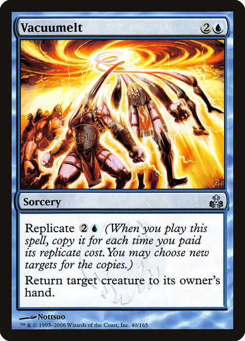 Vacuumelt - Guildpact Uncommon Card