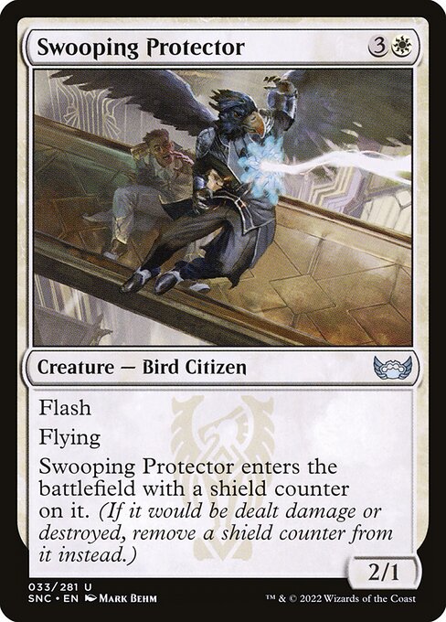 Swooping Protector - Streets of New Capenna Uncommon Card