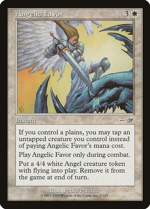Angelic Favor - Nemesis Uncommon Card