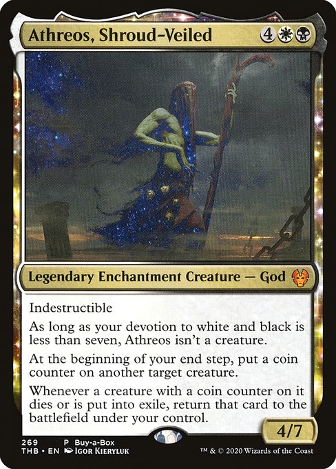Athreos, Shroud-Veiled - Theros Beyond Death Mythic Card
