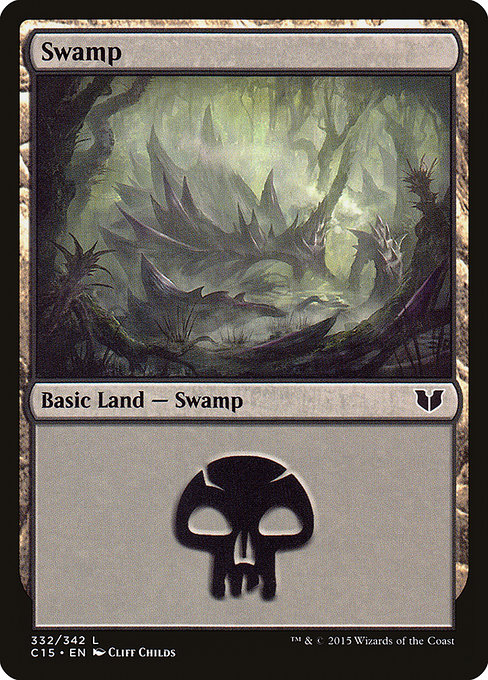 Swamp - Commander 2015 Common Card