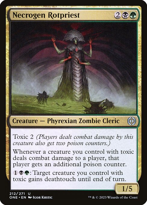 Necrogen Rotpriest - Phyrexia: All Will Be One Uncommon Card