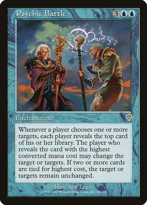 Psychic Battle - Invasion Rare Card